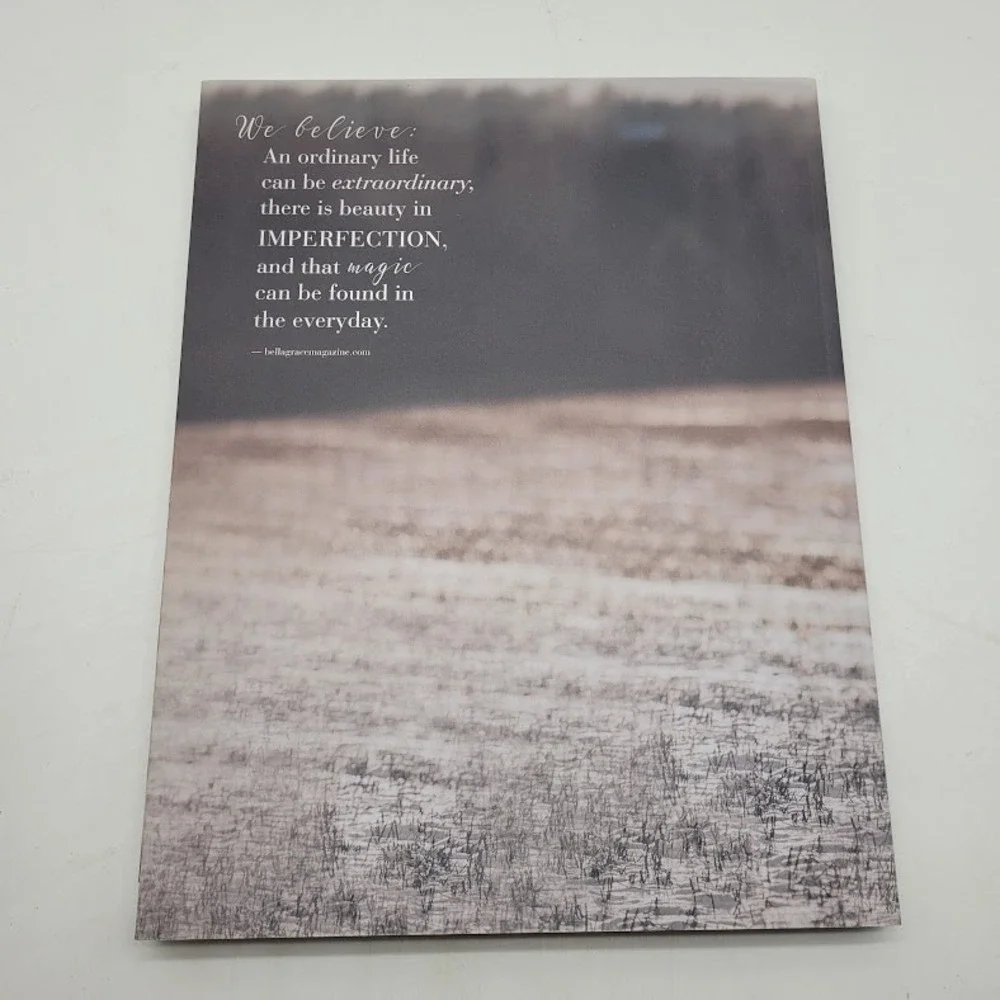 Bella Grace Magazine 2017 NOS New Old Stock #10 Rare Journal Planner Art Book